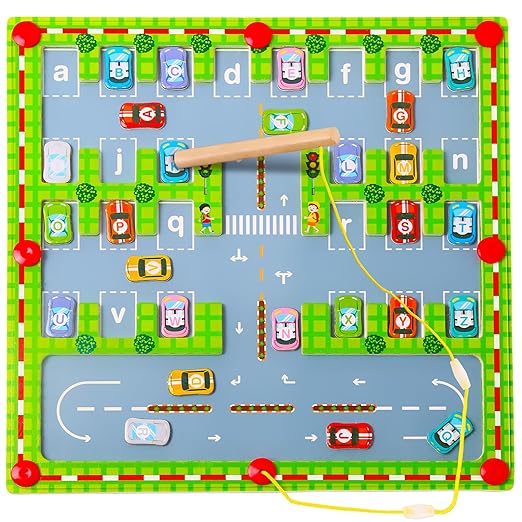 Magnetic Alphabet Maze