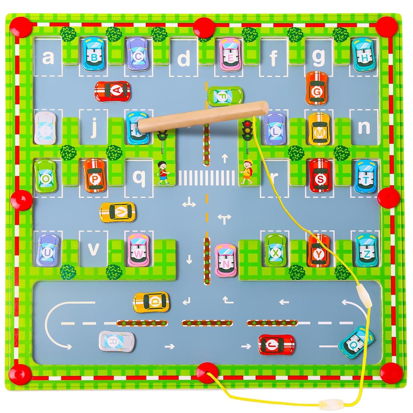 Magnetic Alphabet Maze