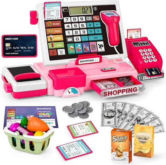 kids cash register playset