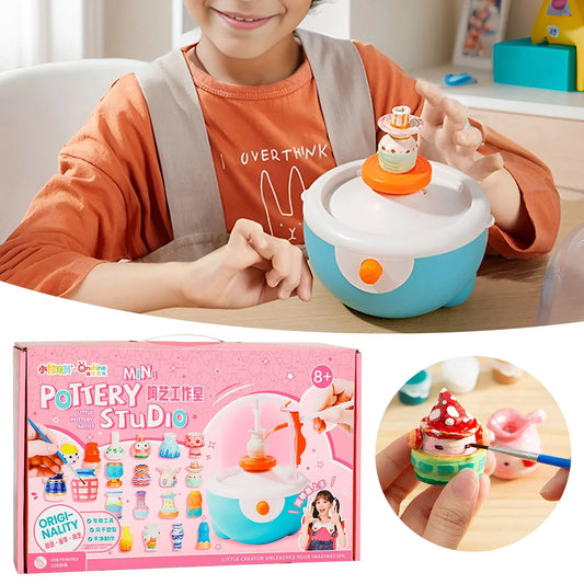 Mini Kids Pottery Wheel