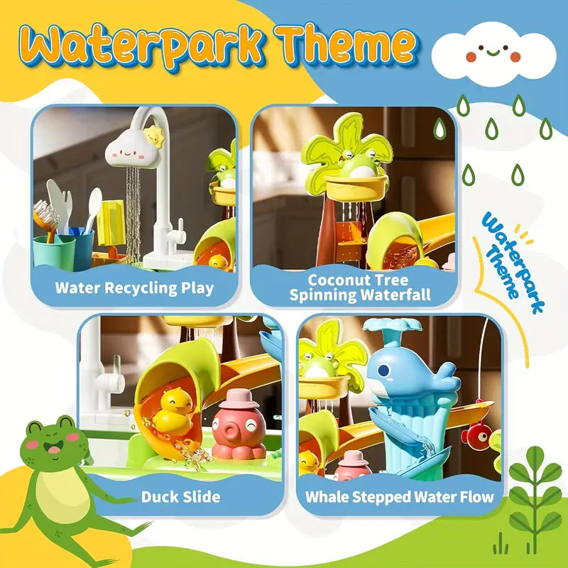 3 In 1 Sink Kitchen Toy