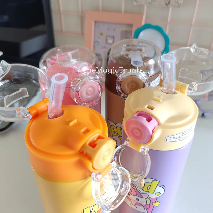 Unicorn Lion Bear Bunny Sipper
