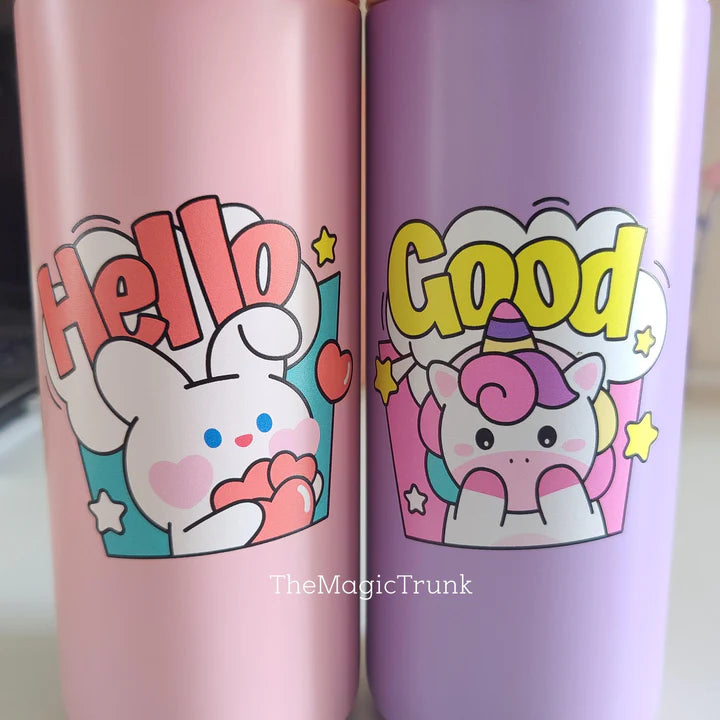 Unicorn Lion Bear Bunny Sipper
