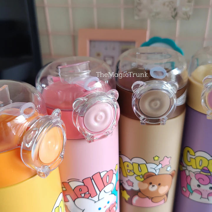 Unicorn Lion Bear Bunny Sipper